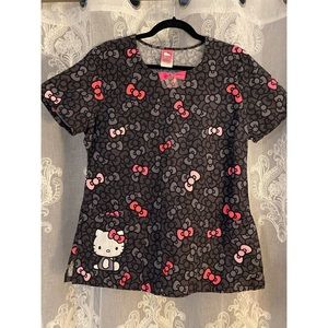 Hello Kitty Womens Scrub top